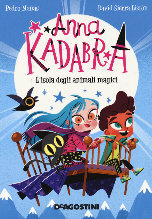 Kniha isola degli animali magici. Anna Kadabra Pedro Mañas