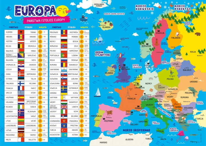 Könyv Podkładka Europa 