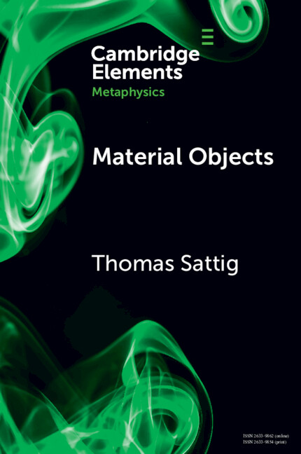 Knjiga Material Objects Sattig