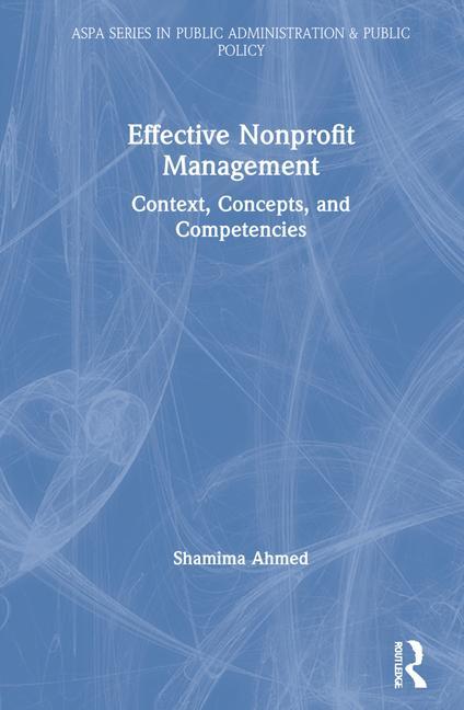 Knjiga Effective Nonprofit Management Ahmed