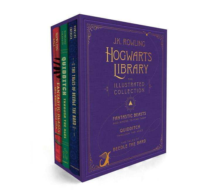 Książka Hogwarts Library: The Illustrated Collection (Illustrated Edition) Olivia Lomenech Gill