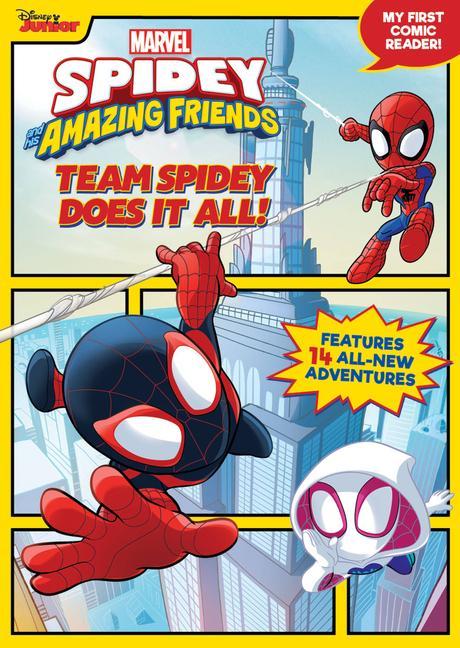 Книга Spidey and His Amazing Friends Team Spidey Does It All!: My First Comic Reader! Disney Storybook Art Team
