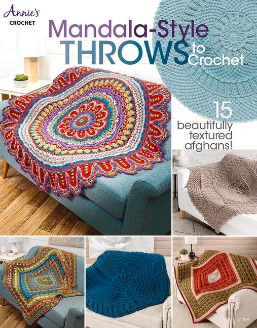Kniha Mandala-Style Throws to Crochet 
