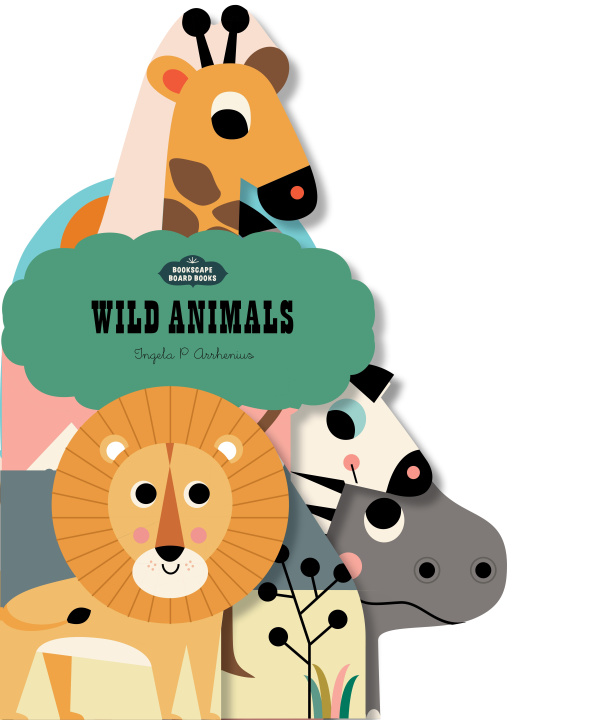 Книга Bookscape Board Books: Wild Animals 