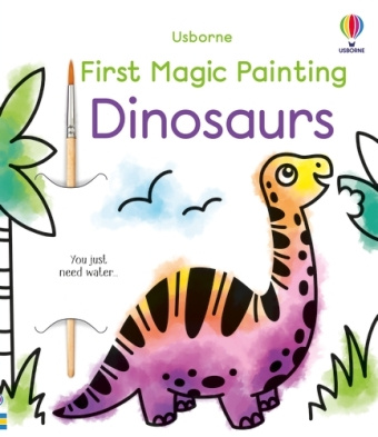 Kniha First Magic Painting Dinosaurs ABIGAIL WHEATLEY