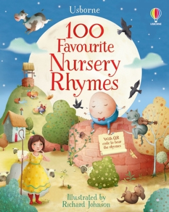 Книга 100 Favourite Nursery Rhymes Felicity Brooks