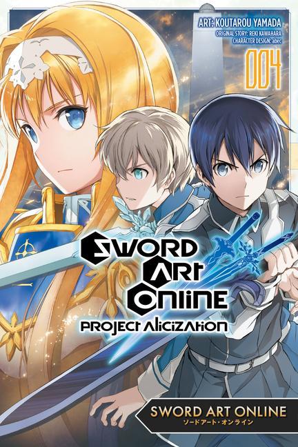 Carte Sword Art Online: Project Alicization, Vol. 4 (manga) Reki Kawahara