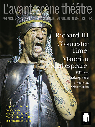 Carte Richard III / Gloucester Time / Matériau Shakeaspeare William Shakespeare