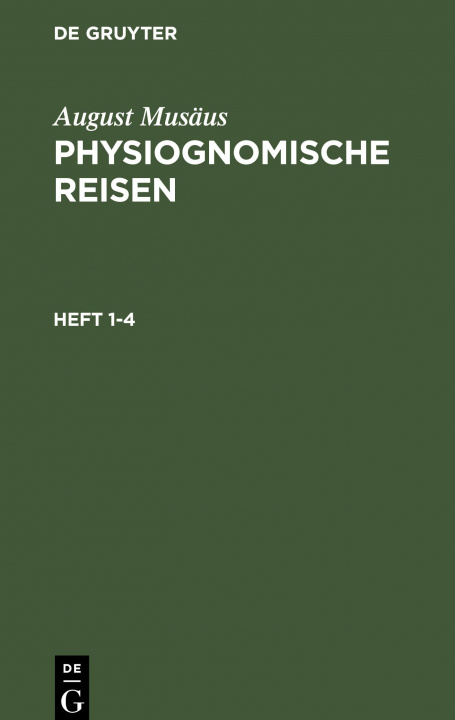 Buch Physiognomische Reisen 