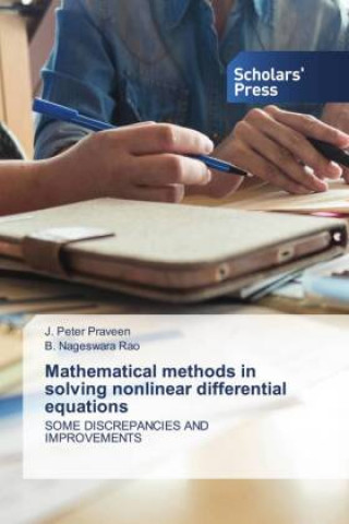 Knjiga Mathematical methods in solving nonlinear differential equations B. Nageswara Rao