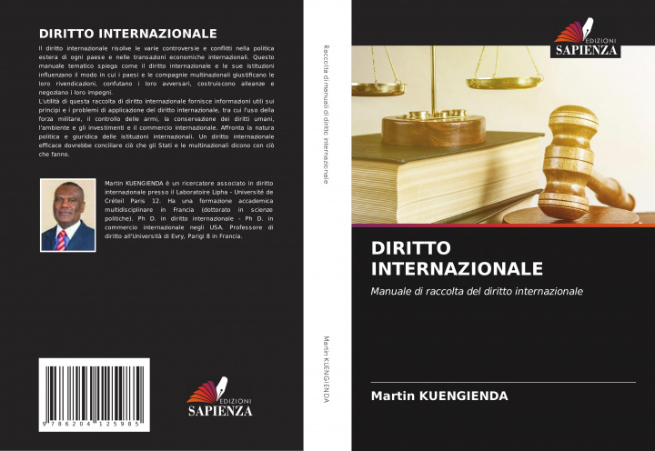 Buch Diritto Internazionale Martin KUENGIENDA