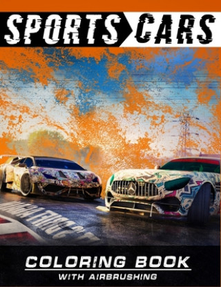 Könyv Sports Cars Coloring Book Eugene Ahn