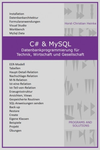 Buch C# & MySQL Horst-Christian Heinke