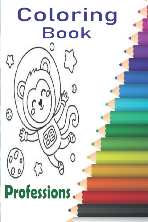 Knjiga Coloring Book Professions Arellano Erika Arellano