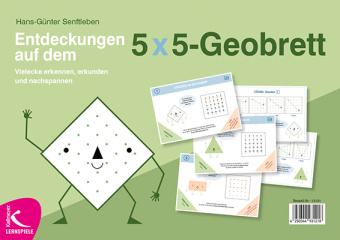 Spiel/Spielzeug Kartei: Entdeckungen auf dem 5x5-Geobrett 