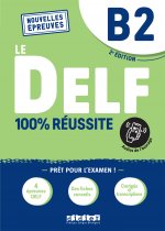Kniha DELF B2 100% réussite - 2022 - Livre + didierfle.app 