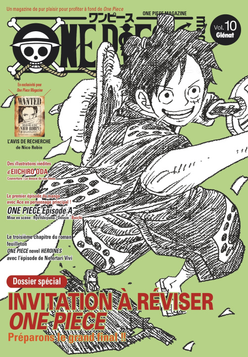 Carte One Piece Magazine - Tome 10 Eiichiro Oda
