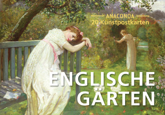 Książka Postkarten-Set Englische Gärten 