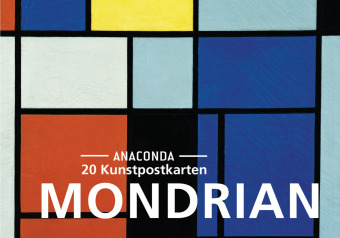 Kniha Postkarten-Set Piet Mondrian 