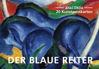 Knjiga Postkarten-Set Der blaue Reiter 
