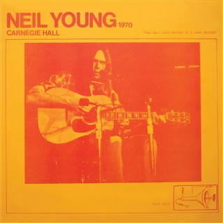 Kniha Carnegie Hall 1970 Neil Young