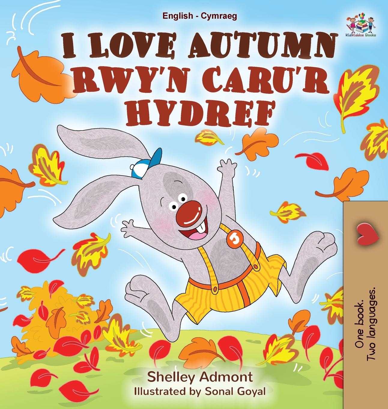 Könyv I Love Autumn (English Welsh Bilingual Book for Kids) Kidkiddos Books