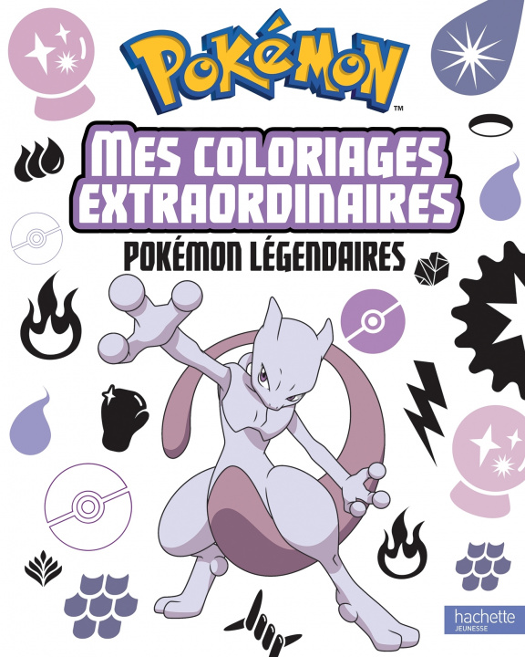 Kniha Pokémon - Coloriages extraordinaires 
