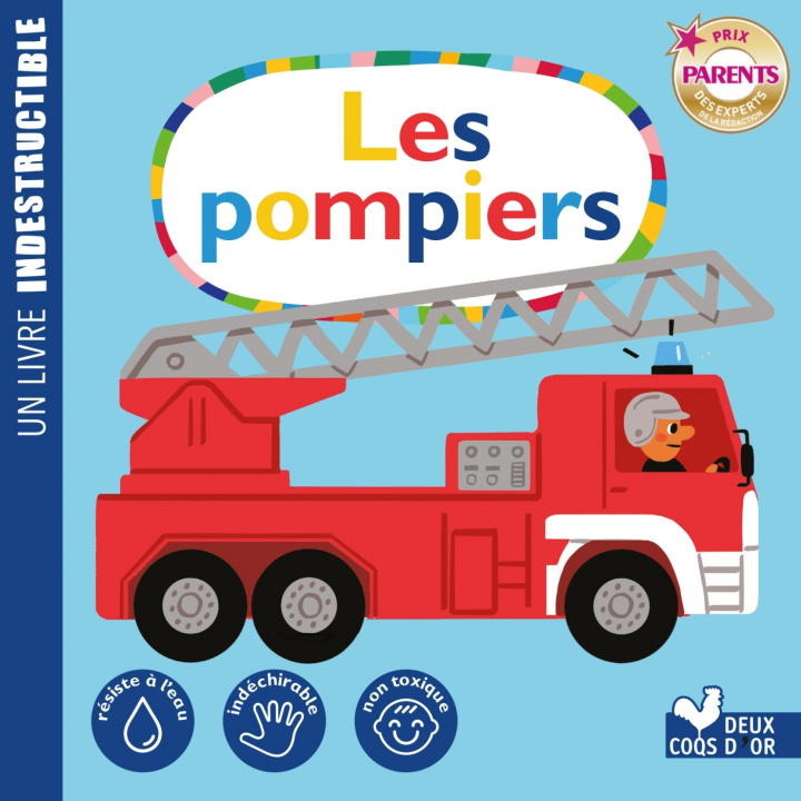 Carte Les pompiers - livre indestructible Mathilde Paris