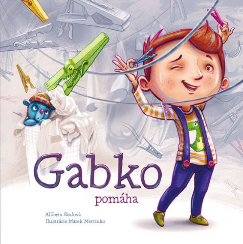 Book Gabko pomáha Alžbeta Skalová