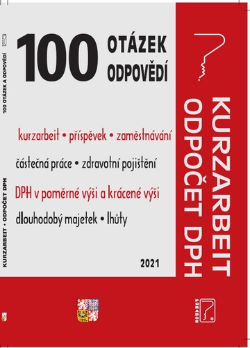 Kniha 100 otázek a odpovědí Kurzarbeit, Odpočet DPH Ladislav Jouza
