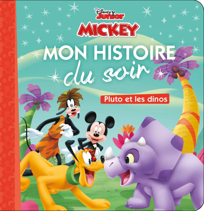 Carte MICKEY - Mon histoire du soir - Pluto et les dinos - Disney Junior 