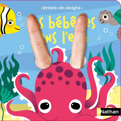 Knjiga Drôles de doigts : Les bébêtes dans l'eau Marion Billet