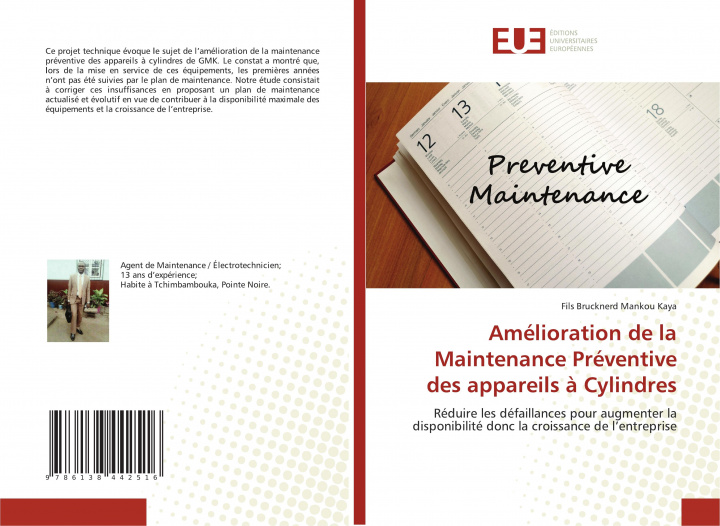 Kniha Amelioration de la Maintenance Preventive des appareils a Cylindres 