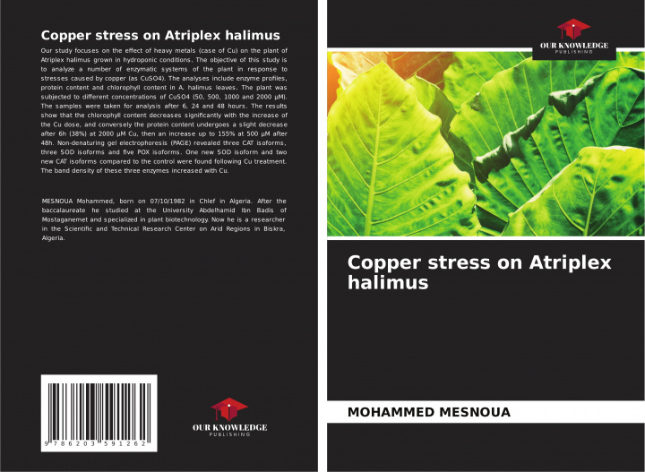 Knjiga Copper stress on Atriplex halimus Mohammed Mesnoua