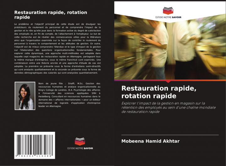 Knjiga Restauration rapide, rotation rapide Mobeena Hamid Akhtar