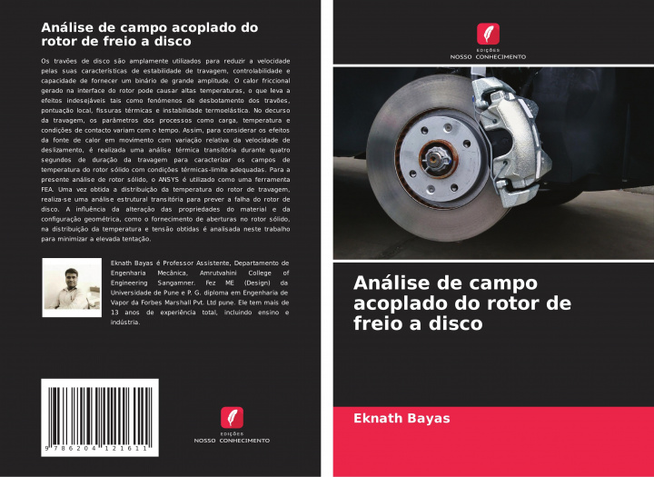 Kniha Analise de campo acoplado do rotor de freio a disco 