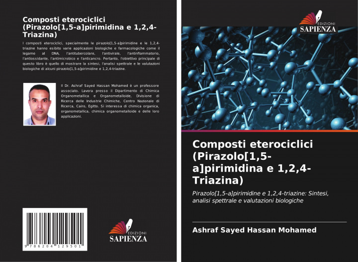 Книга Composti eterociclici (Pirazolo[1,5-a]pirimidina e 1,2,4-Triazina) 