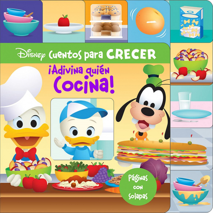 Knjiga ¡ADIVINA QUIÉN COCINA! Disney Baby