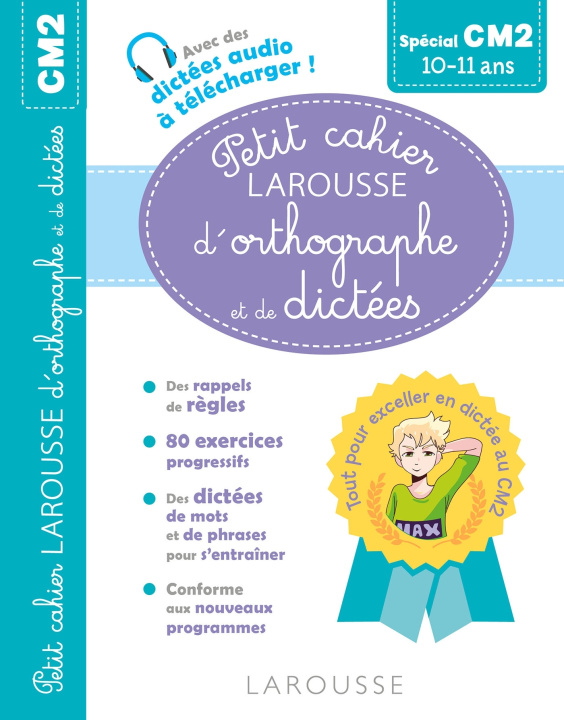 Kniha Petit cahier LAROUSSE d'orthographe et de dictées CM2 André Vulin