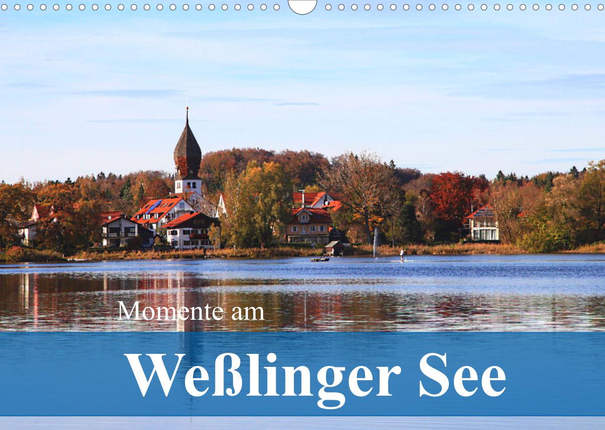 Naptár/Határidőnapló Momente am Weßlinger See (Wandkalender 2021 DIN A3 quer) 