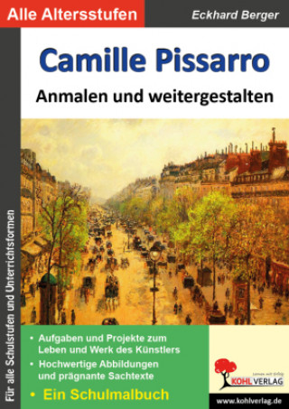 Carte Camille Pissarro ... anmalen und weitergestalten 