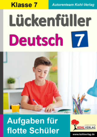 Kniha Lückenfüller Deutsch / Klasse 7 
