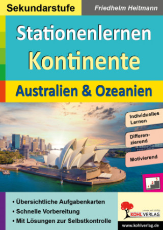 Könyv Stationenlernen Kontinente / Australien & Ozeanien 
