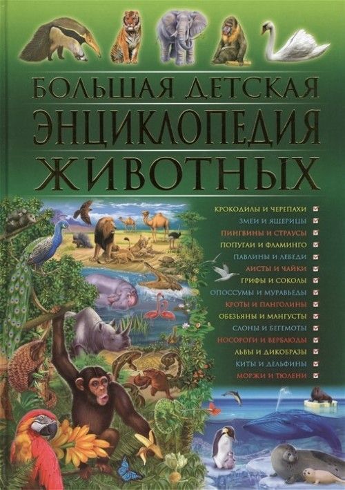 Kniha Большая детская энциклопедия животных Т. Скиба