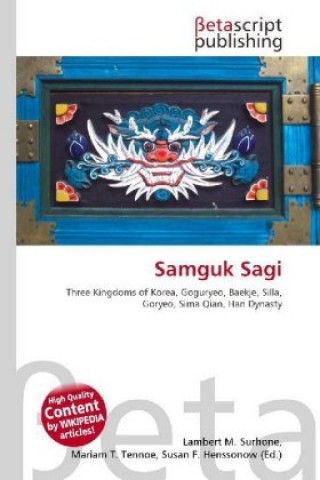 Kniha Samguk Sagi Susan F. Marseken