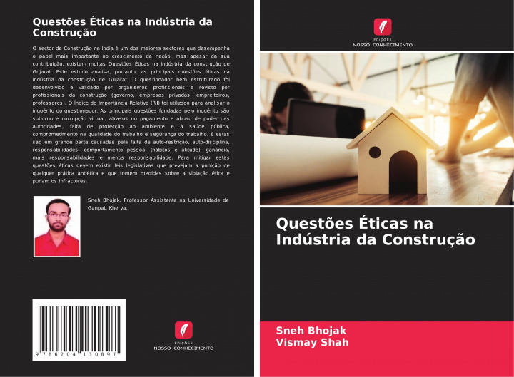 Kniha Questoes Eticas na Industria da Construcao Vismay Shah