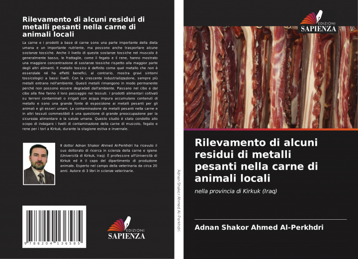 Kniha Rilevamento di alcuni residui di metalli pesanti nella carne di animali locali 