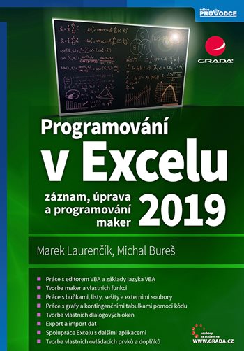 Book Programování v Excelu 2019 Marek Laurenčík