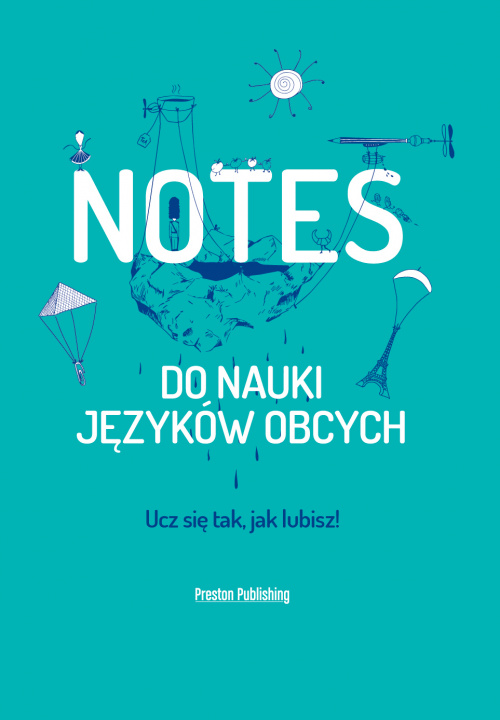Carte Notes do nauki języków obcych (zielony) Opracowannie zbiorowe