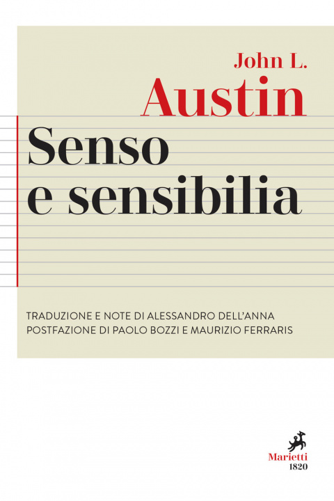 Knjiga Senso e sensibilia John Langshaw Austin